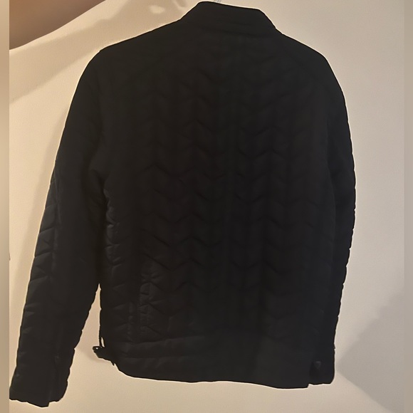ZARA Man Quilted Jacket (Navy Black) - Picture 4 of 8